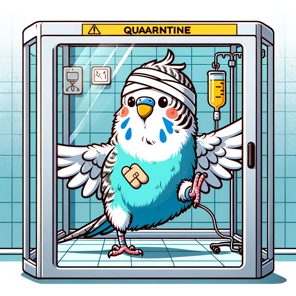 muhabbet kuslarinda french molt 2