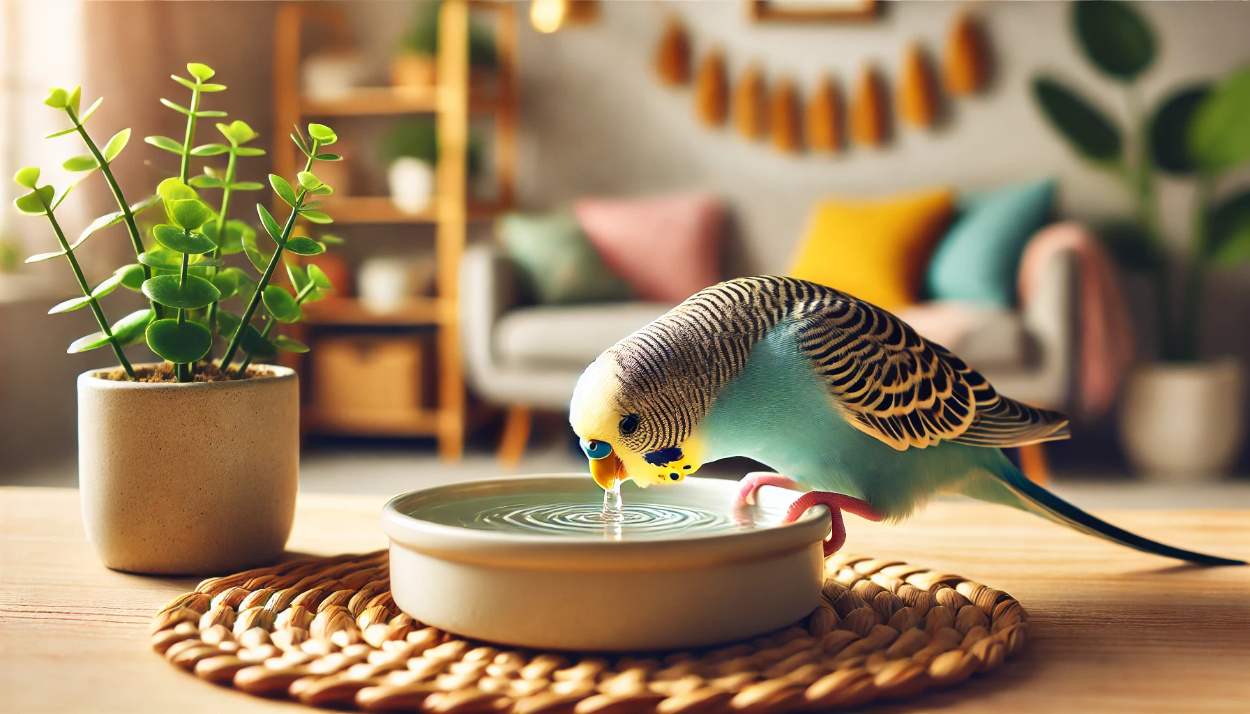 Muhabbet Kuşuma Banyo Nasıl Yaptırırım?