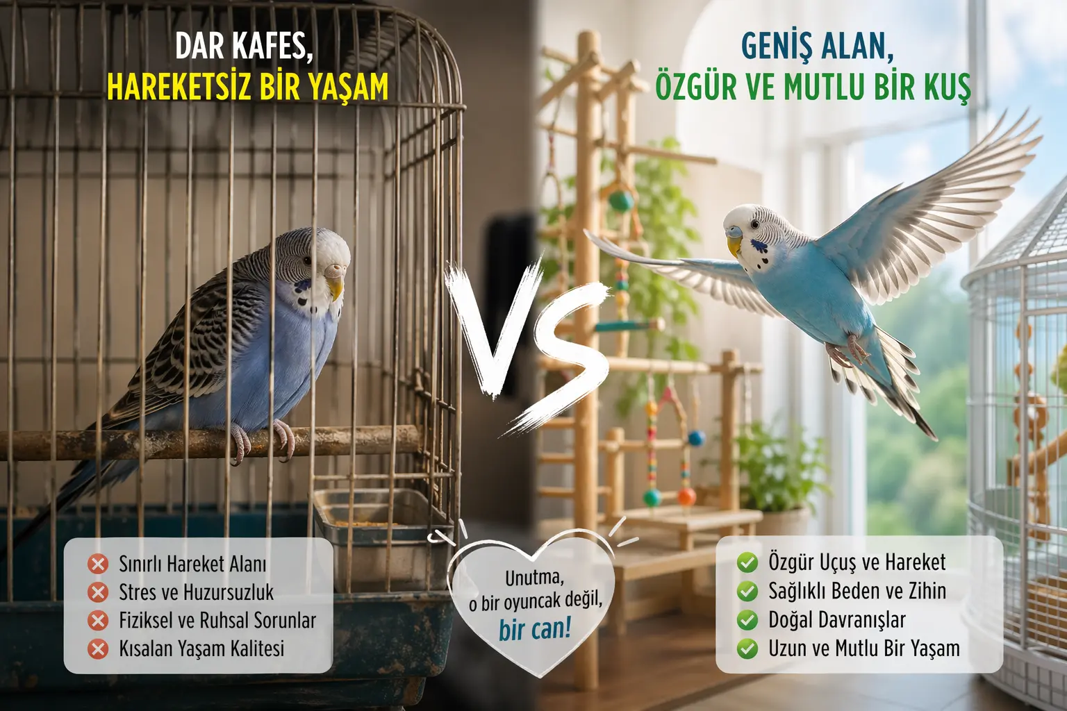 muhabbet kusu bakimi oneri